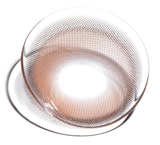 Olola Purity Shine Mauve Choco — monthly colored contact lenses, 13.2mm graphic diameter