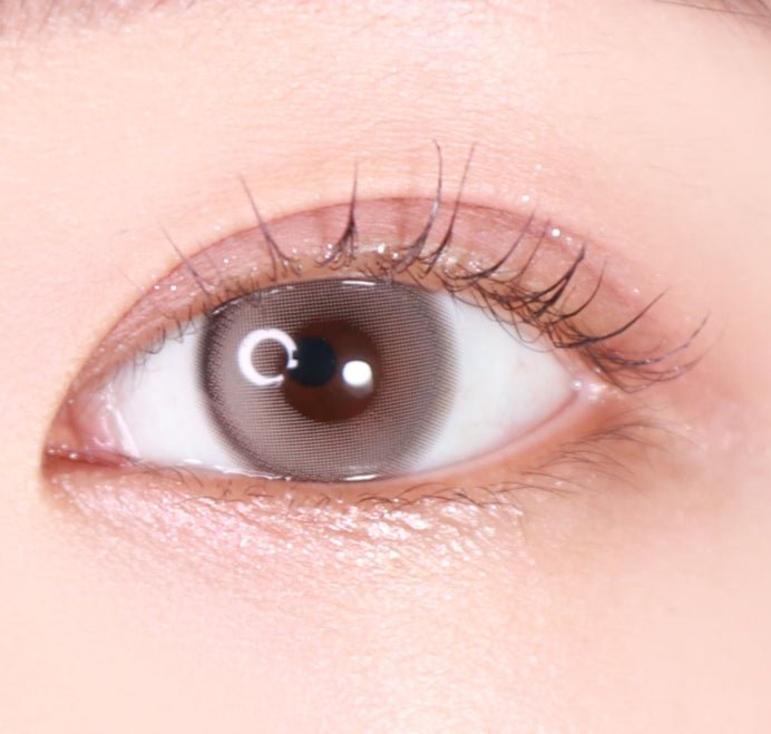 Olola Purity Shine Sheer Gray — monthly colored contact lenses, 13.2mm graphic diameter