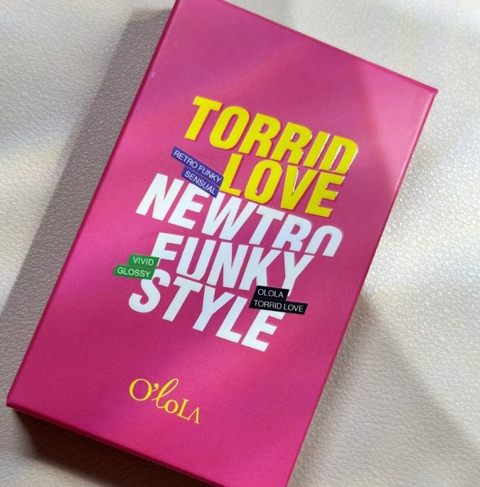 Olola Torrid Love Beige — monthly colored contact lenses, 13.3mm graphic diameter