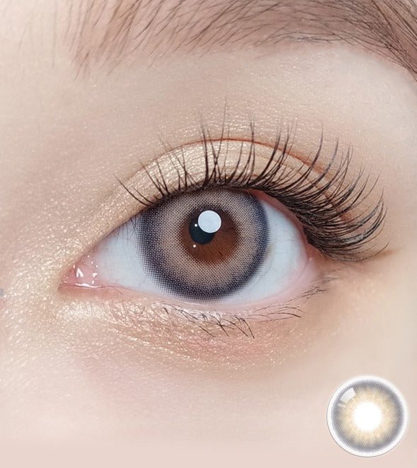 Olola Torrid Love Beige — monthly colored contact lenses, 13.3mm graphic diameter
