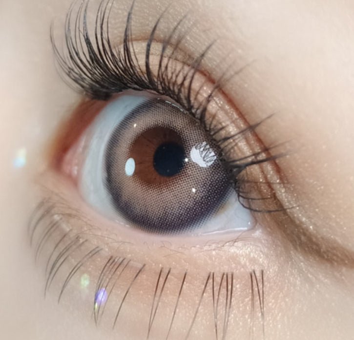 Olola Torrid Love Beige — monthly colored contact lenses, 13.3mm graphic diameter