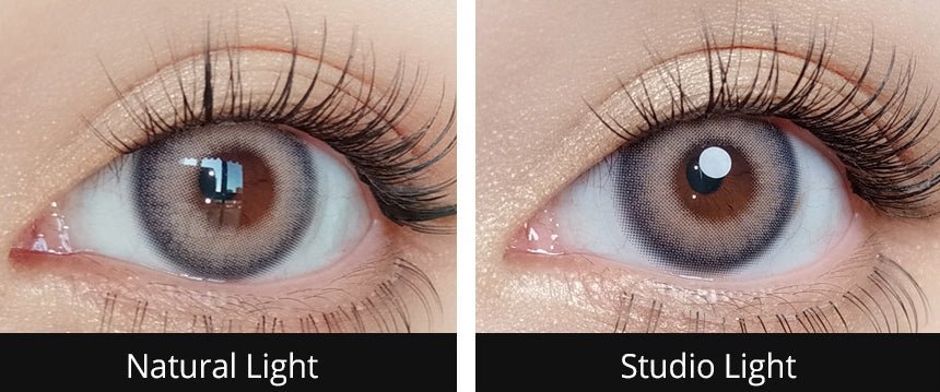 Olola Torrid Love Beige — monthly colored contact lenses, 13.3mm graphic diameter