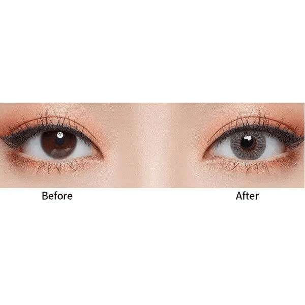 Olens Plie Gray — contact lens product information graphic