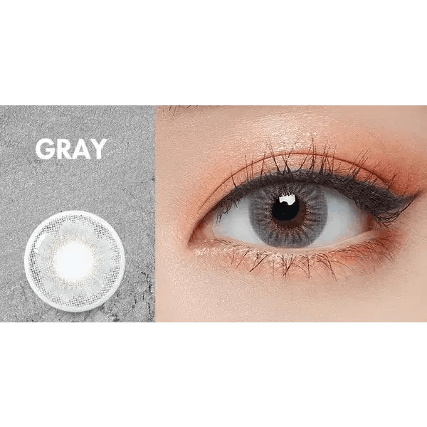 Olens Plie Gray — contact lens product information graphic