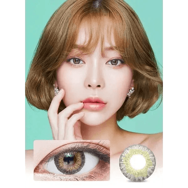 LensVery Poing Hazel Brown colored contact lens, 13.4mm graphic diameter, 3-6 Months wear