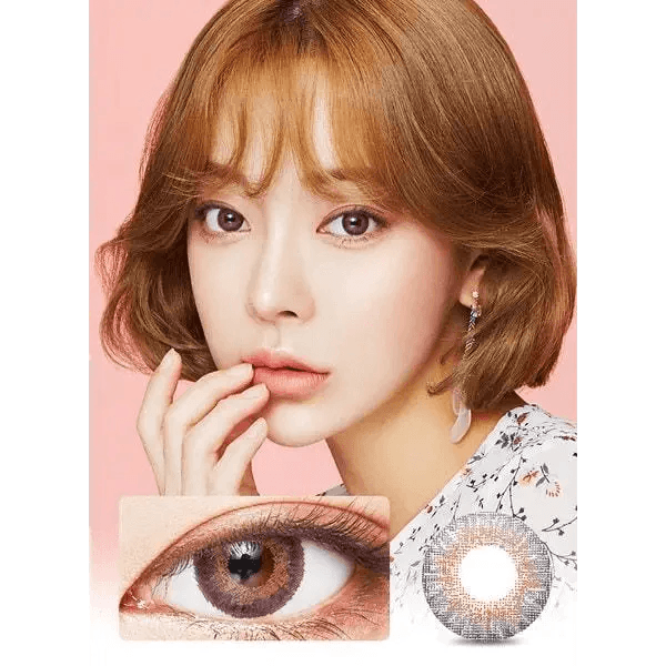 LensVery Poing Violet colored contact lens, 13.4mm graphic diameter, 3-6 Months wear