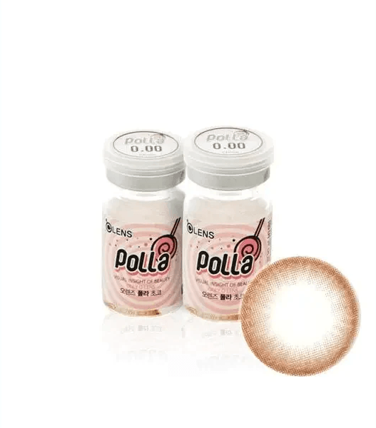 Olens Polla Choco — contact lens packaging