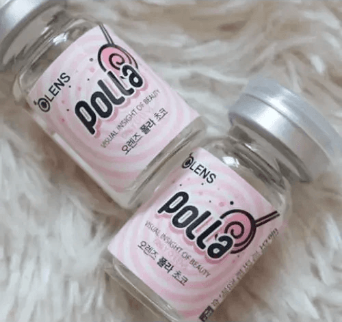 Olens Polla Choco — contact lens packaging