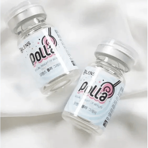 Olens Polla Gray — contact lens packaging