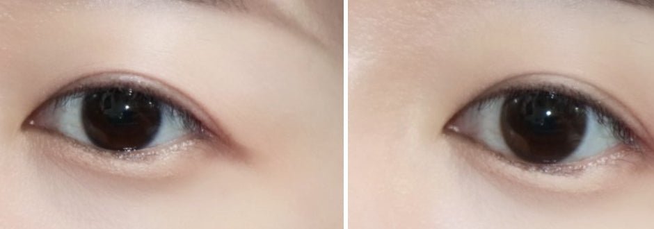 Olens Pure Teen Choco colored contact lens, 12.8mm graphic diameter, Monthly wear