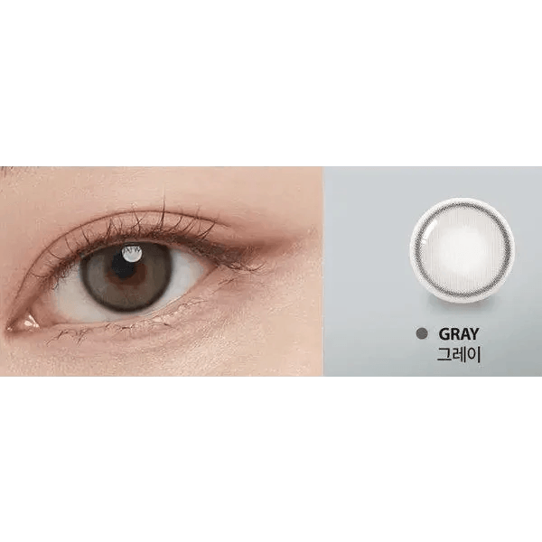 Olens Real Ring 1Day Gray (20p) — contact lens product information graphic
