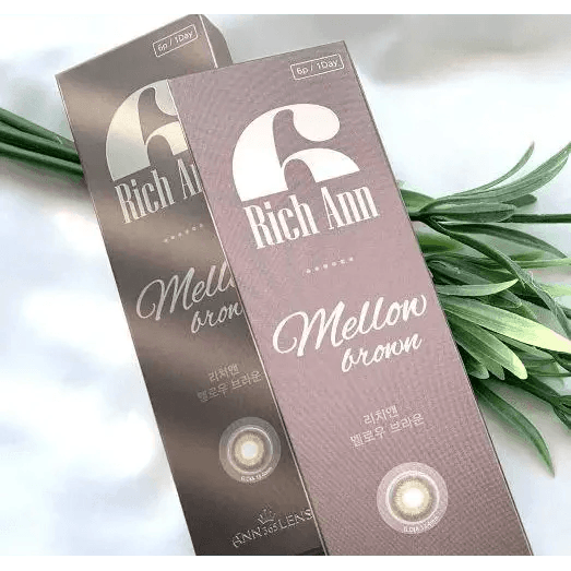 LensVery Rich Ann Mellow Brown (6p) — contact lens packaging