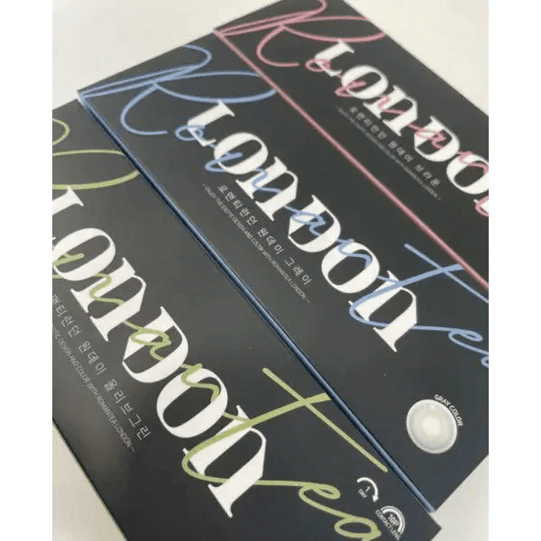 LensTown Romantea London 1Day Olive Green (10p) — contact lens packaging