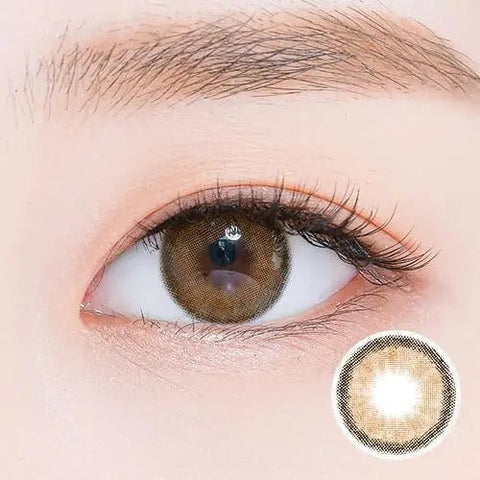 Romantea Rose Beige Brown Toric 13mm