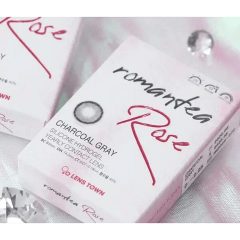 Romantea Rose Charcoal Gray Romantea Rose Charcoal Gray