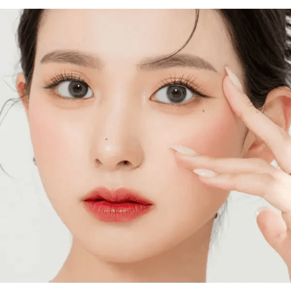 LensRang Romantic Gray colored contact lens, 13.8mm graphic diameter, Monthly wear