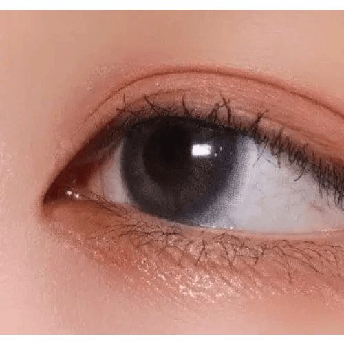 LensRang Romantic Gray colored contact lens, 13.8mm graphic diameter, Monthly wear