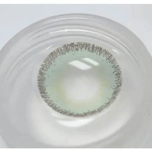 LensTown Rose Swan Green Emerald colored contact lens, 13.2mm graphic diameter, 3-6 Months wear