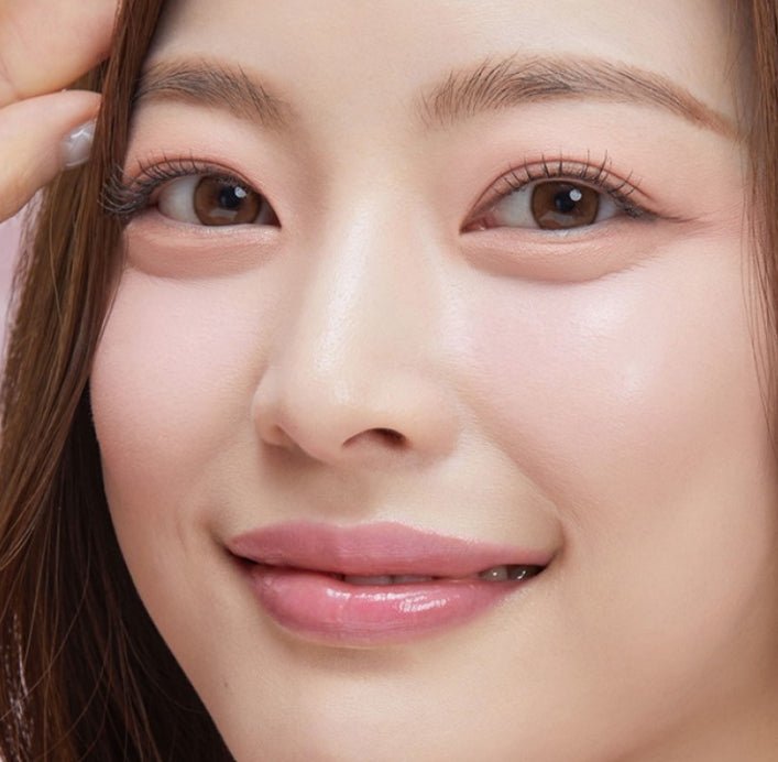 Olens Shine Touch Milky Choco colored contact lens, 12.7mm graphic diameter, Monthly wear