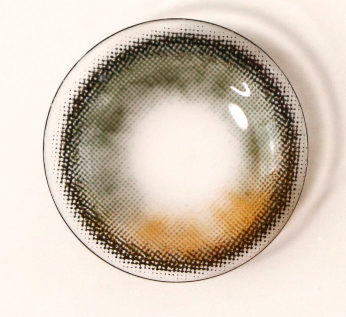 LensTown Tobetter Big 1Day Black (10p) colored contact lens, 13.5mm graphic diameter, Daily wear