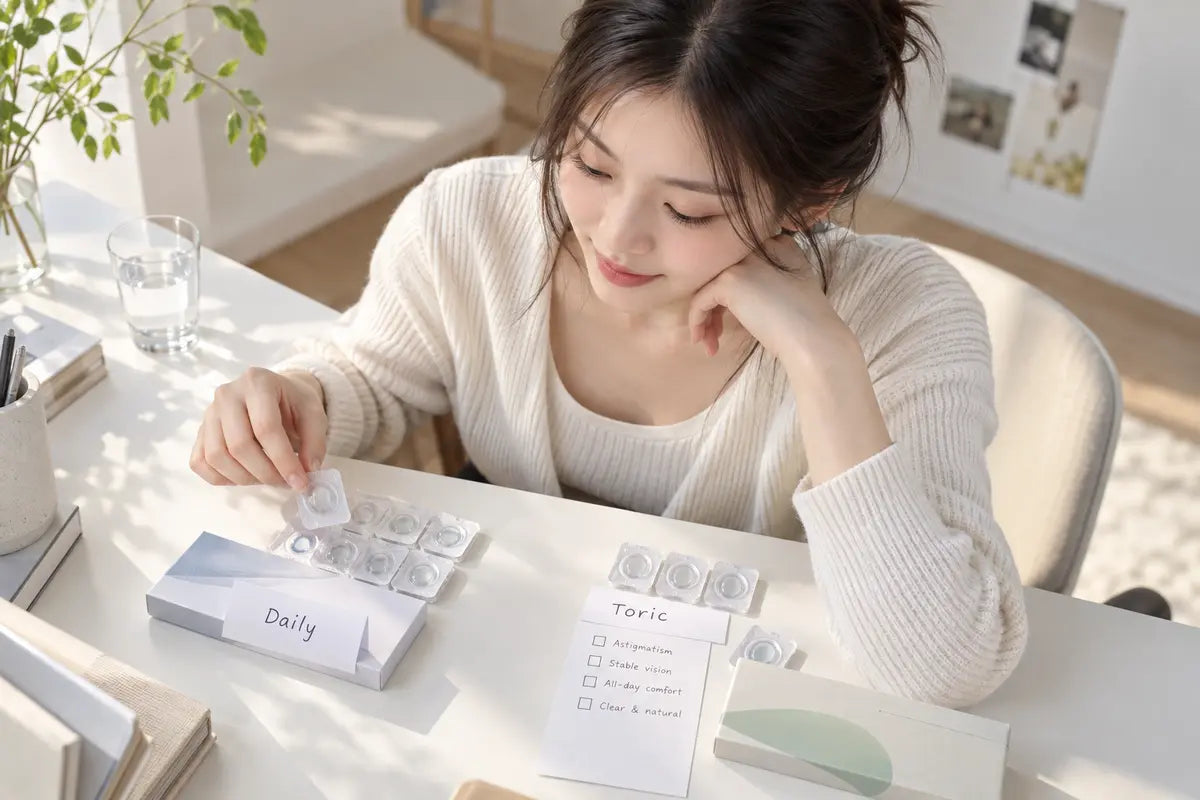 How to Separate LensTown Daily and Toric Products While Browsing - KPOP2