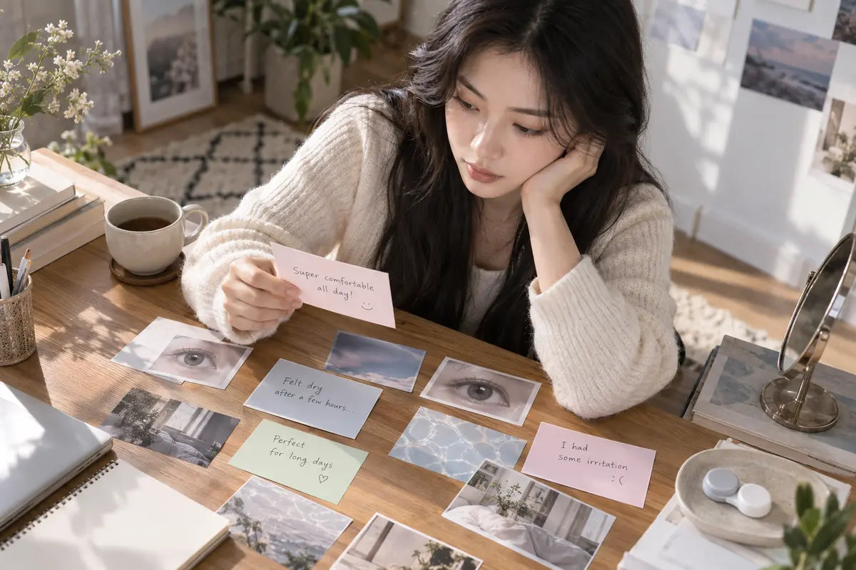 Why Comfort Reviews Conflict for the Same Colored Contact - KPOP2