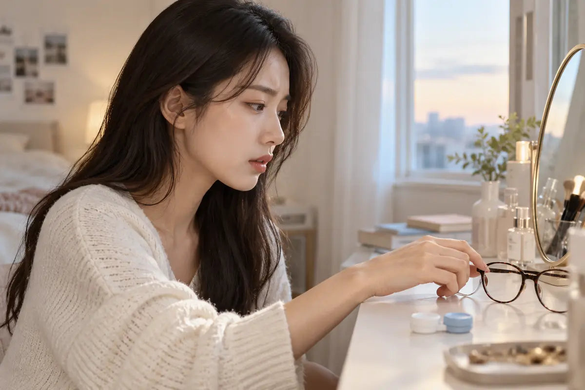 Can Deposits Make a Monthly Colored Contact Feel Different Before Replacement Day? - KPOP2