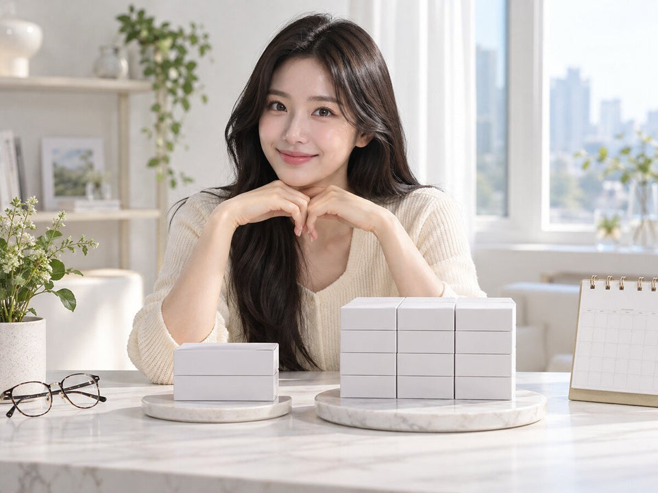 Bausch + Lomb Natural Pure Black: 30p vs 90p Daily Contacts - KPOP2