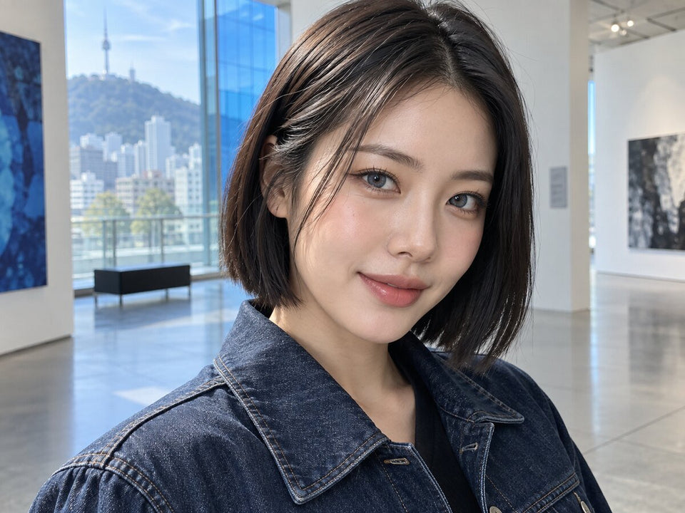 Blue Contacts on Brown Eyes: Subtle or Statement Color? - KPOP2