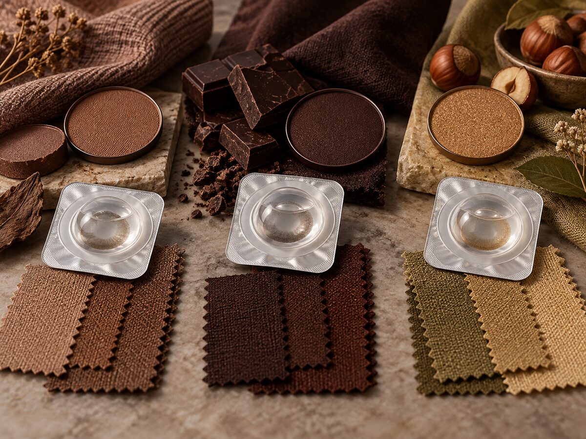 Brown, Choco or Hazel Contacts: Compare the Color Families - KPOP2