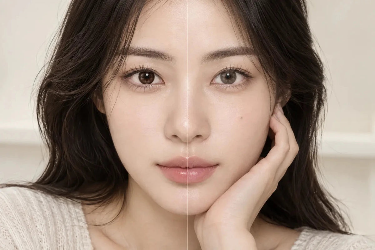 Brown Contacts for Dark Eyes That Do Not Look Orange - KPOP2