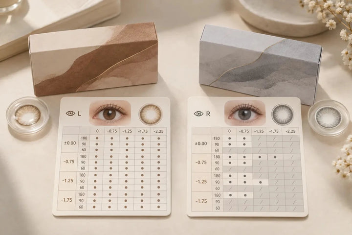 Can Two Toric Contact Shades Have Different Prescription Options? - KPOP2