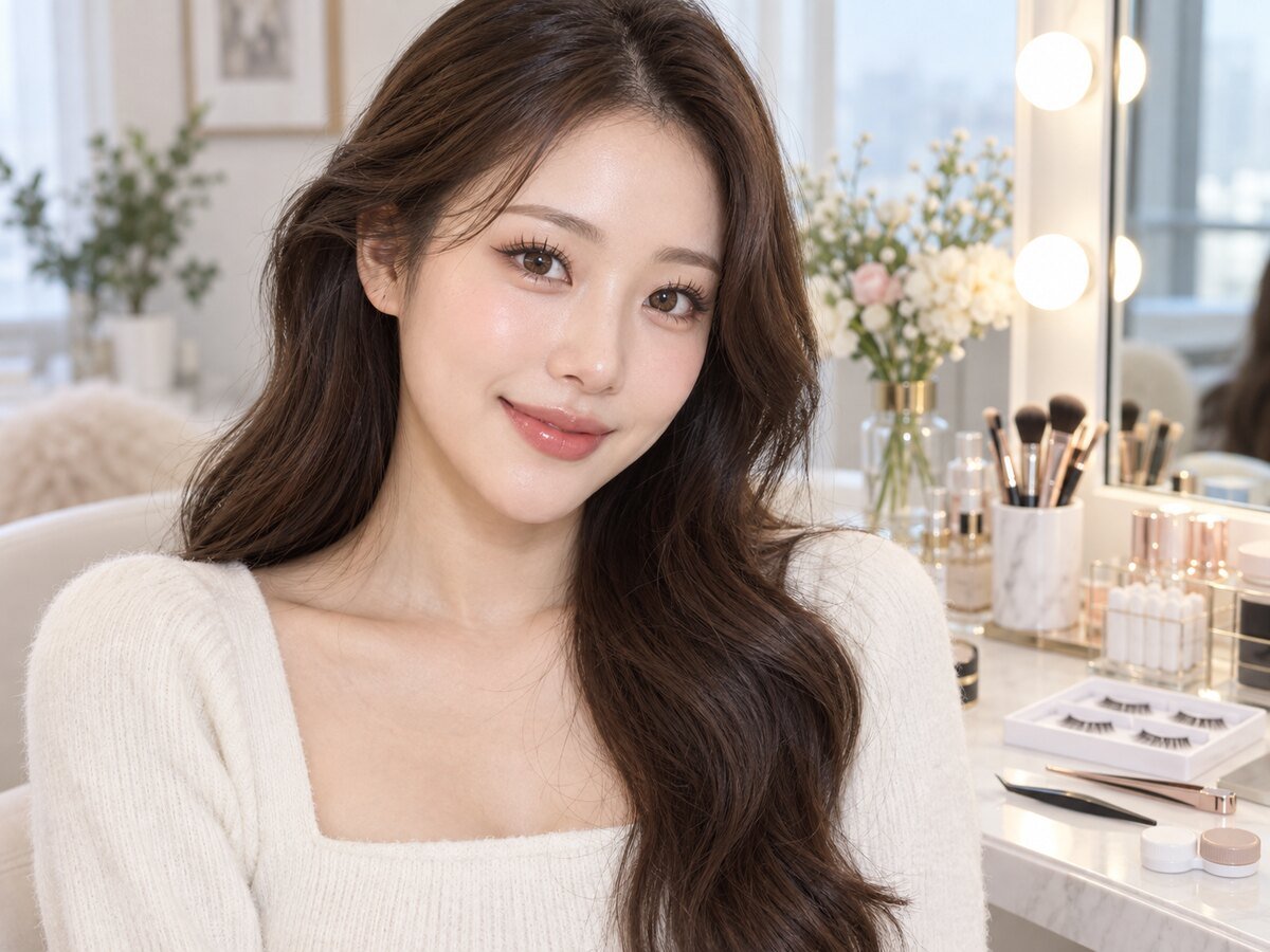 Can You Wear False Eyelashes With Colored Contacts? - KPOP2