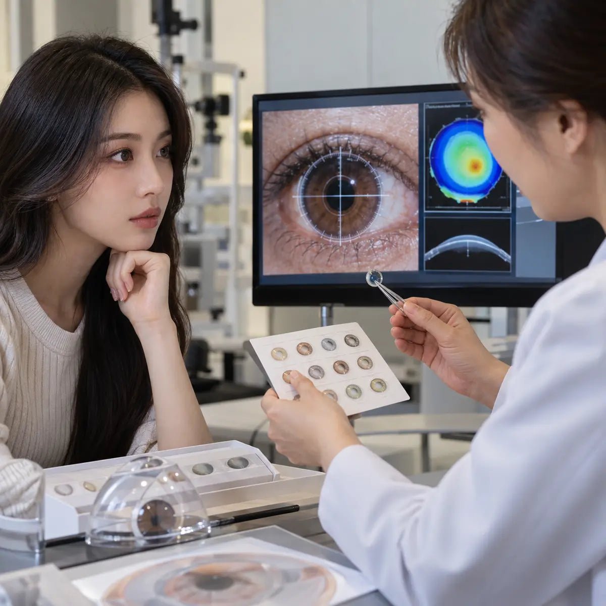Colored Contacts for Astigmatism High Prescription: What to Confirm Before Choosing a Lens - KPOP2