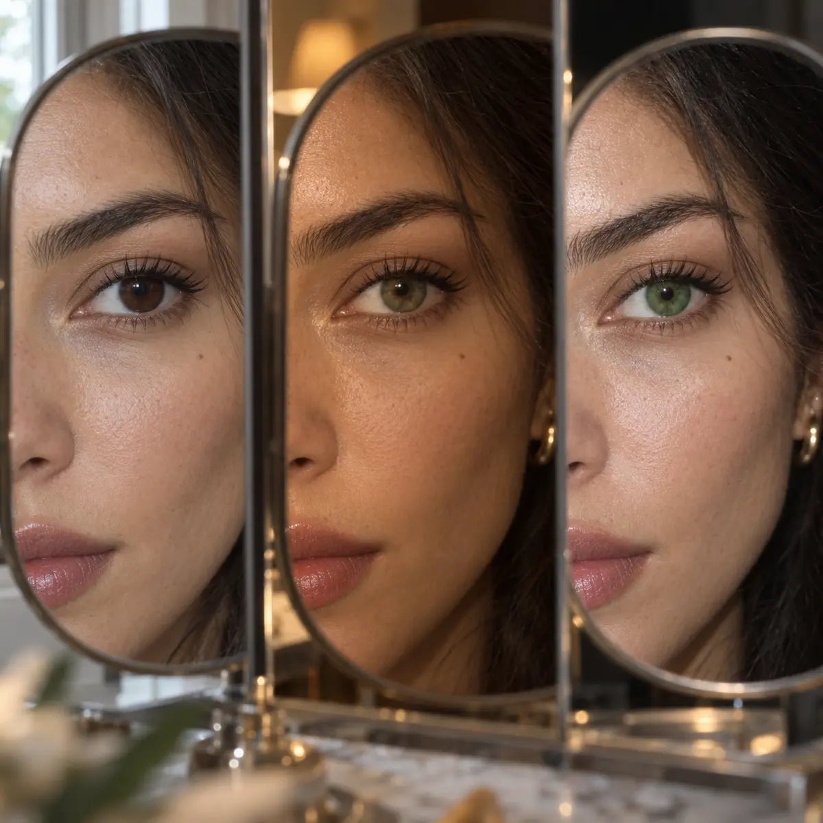 Green Contacts for Brown Eyes: Opacity, Pattern, and Lighting Explained - KPOP2
