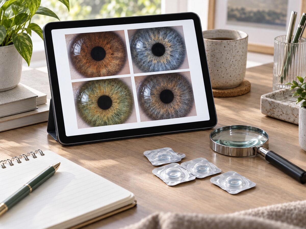 How to Compare Customer Photos Before Buying Colored Contacts - KPOP2