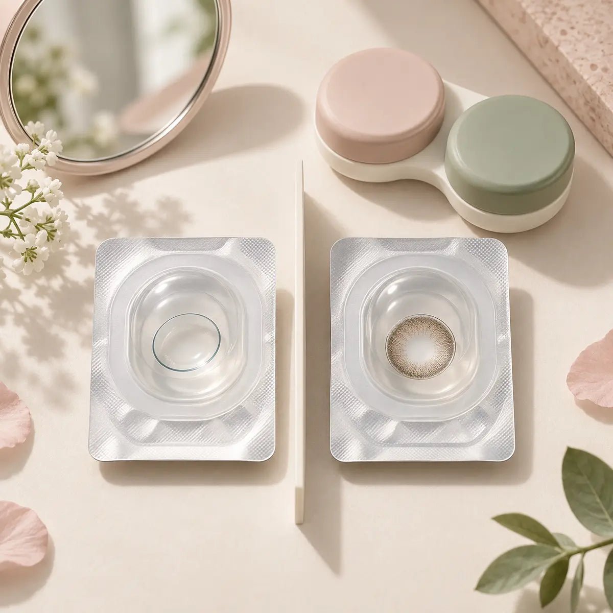 How to Wear Colored Contacts with Regular Contacts? - KPOP2
