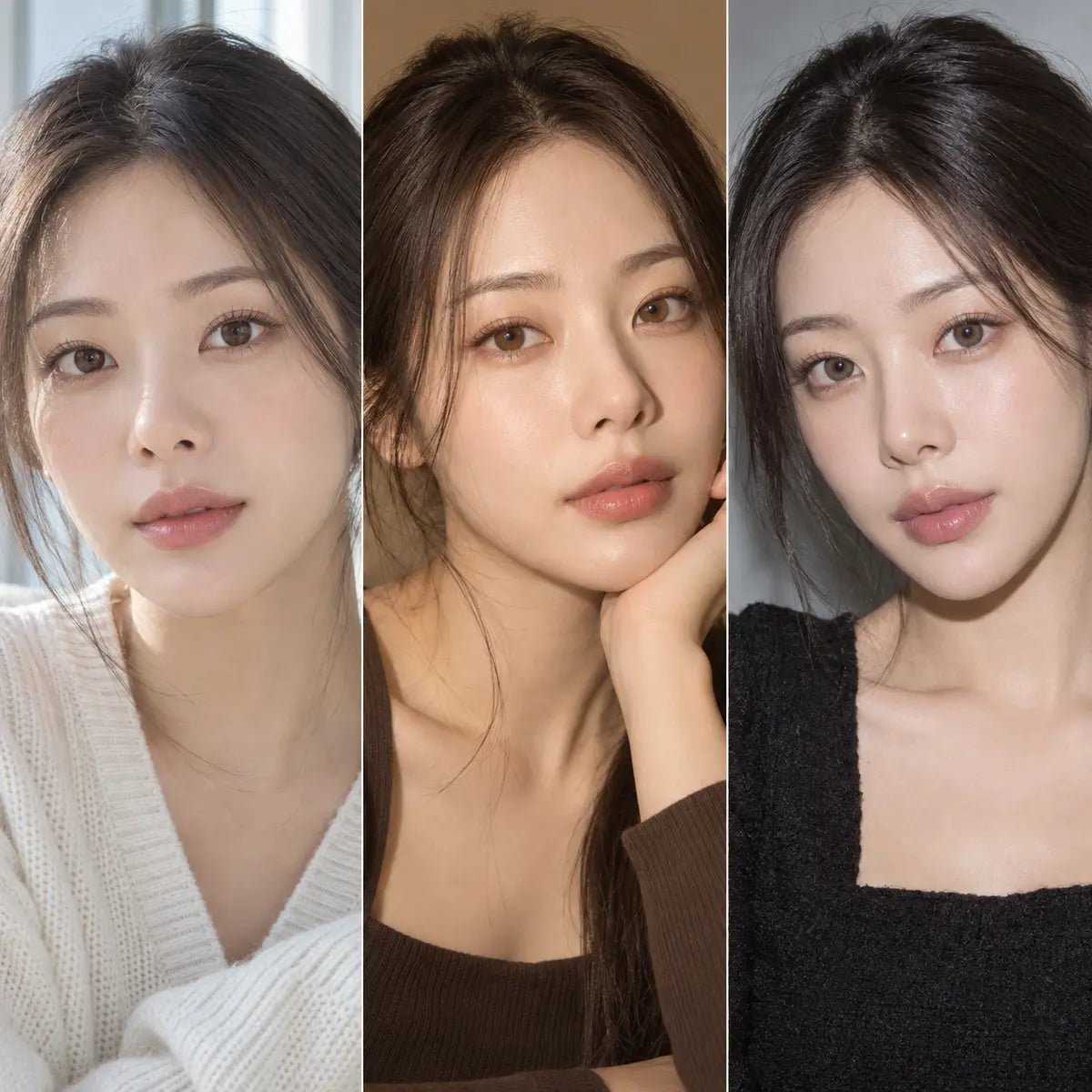 Korean Brown Contact Lenses: Undertone, Contrast, and Lighting Compared - KPOP2