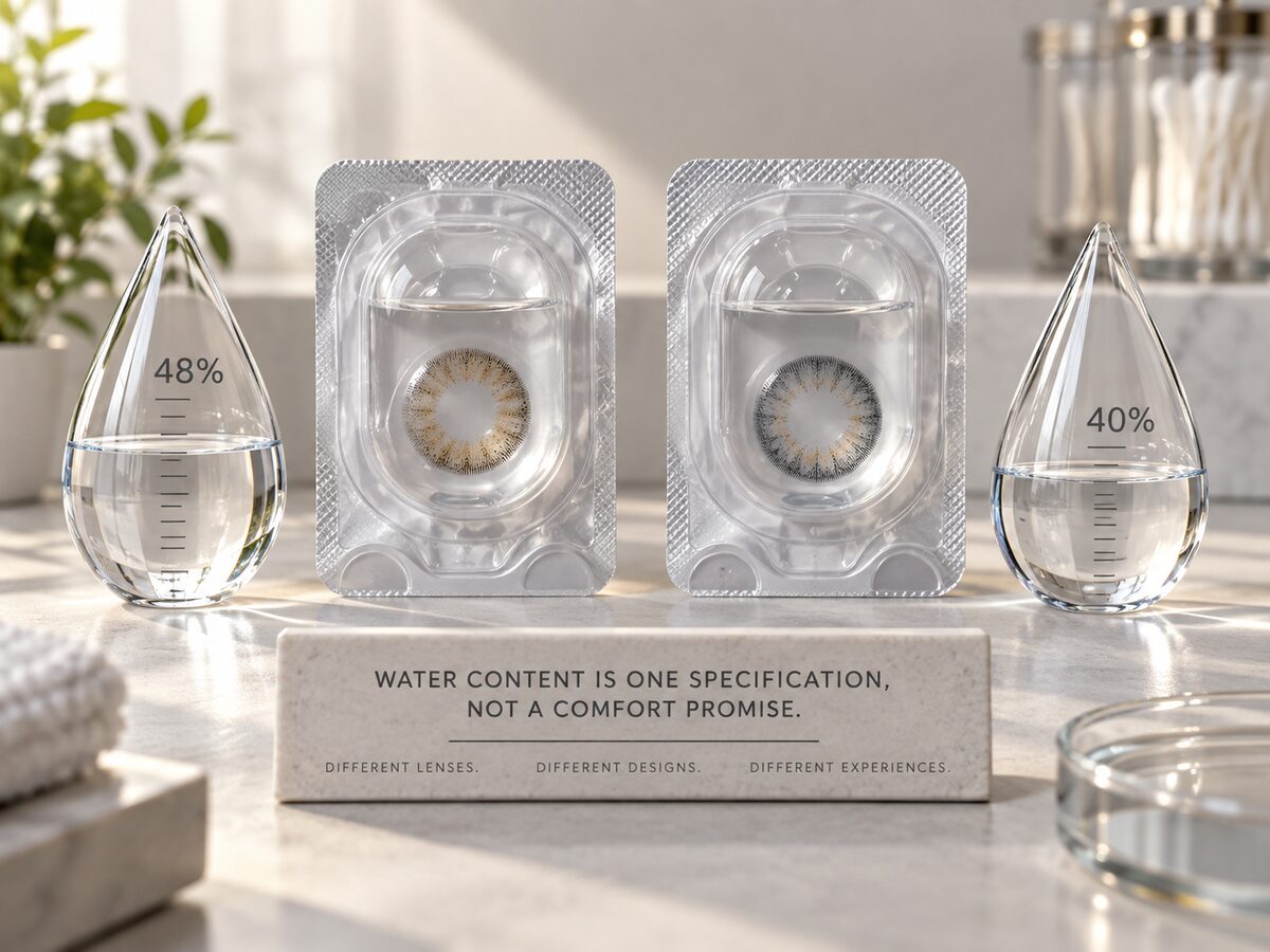 Misty 48% vs Eyeis 40% Water Content: Can It Predict Comfort? - KPOP2
