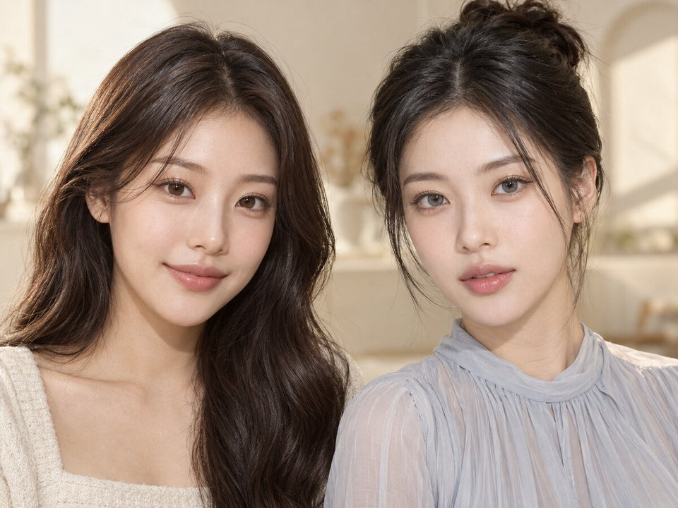 Opaque vs Enhancement Tint Colored Contacts for Dark Eyes - KPOP2