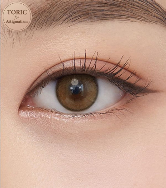 Olens Real Ring Brown Toric (For astigmatism) — Toric & Prescription