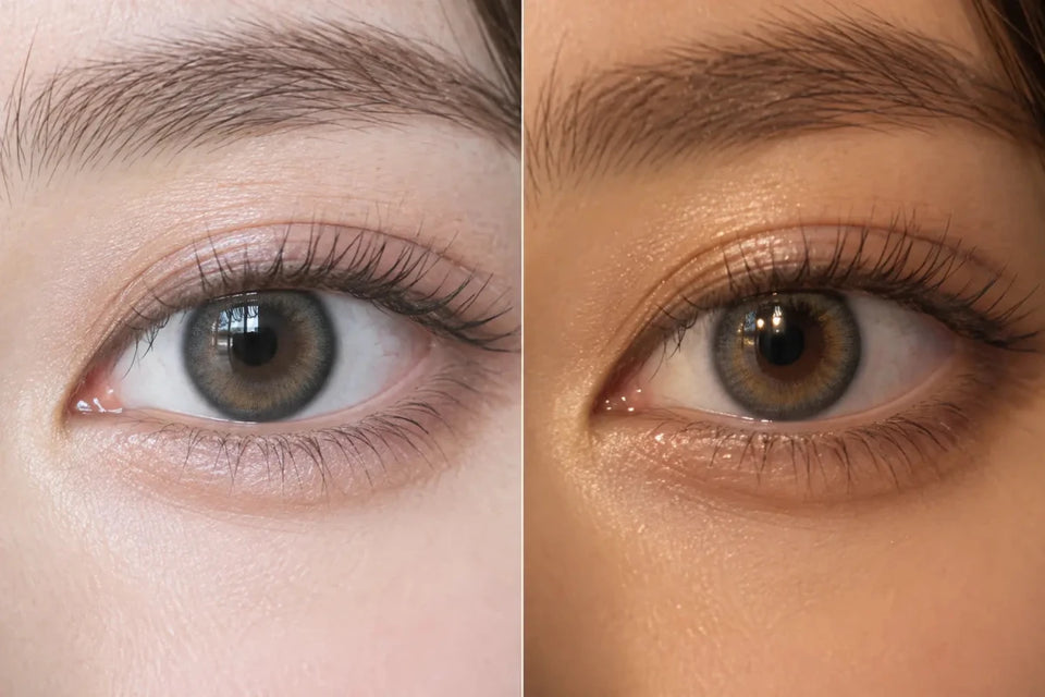 What Creates a Halo Effect Around the Iris in Contact Photos? - KPOP2