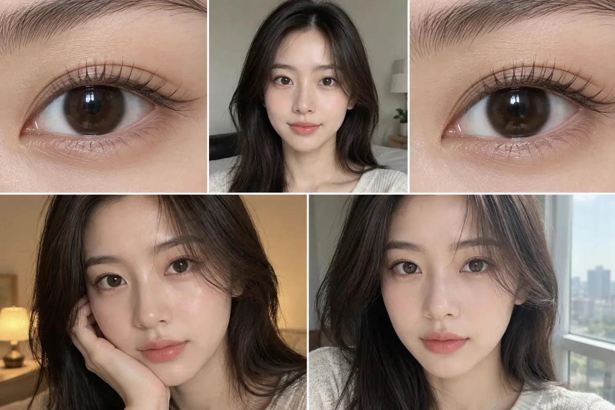 What Makes a Colored Contact Review Useful for Dark Eyes - KPOP2