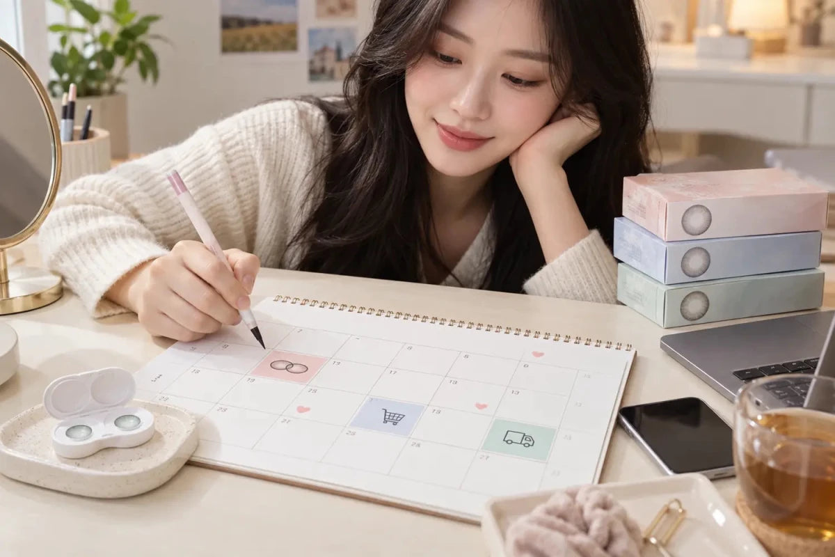 When to Set a Reorder Reminder for Monthly Contact Lenses - KPOP2