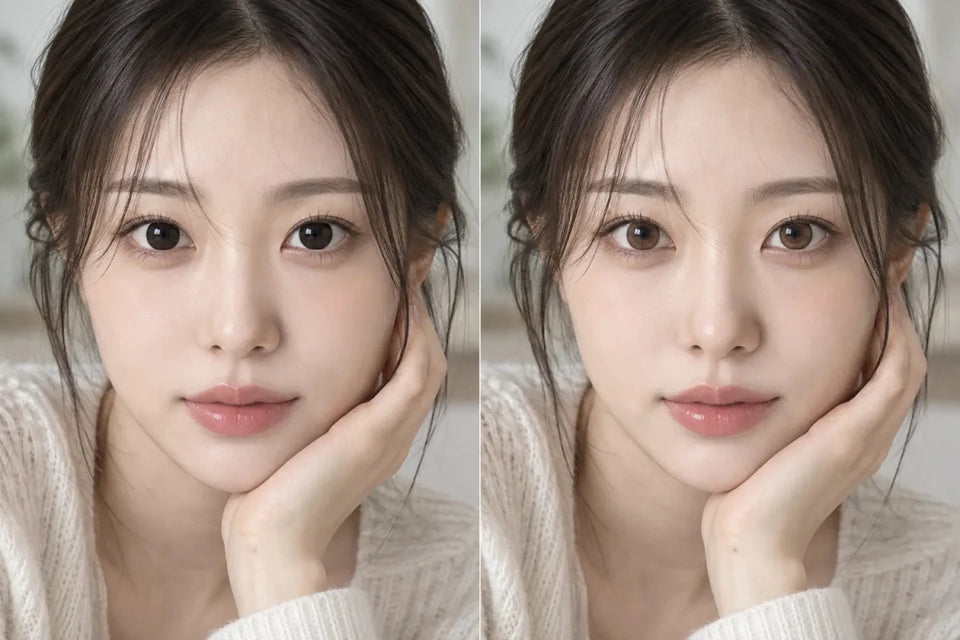 Why Brown Contacts Can Look Black on Dark Eyes - KPOP2