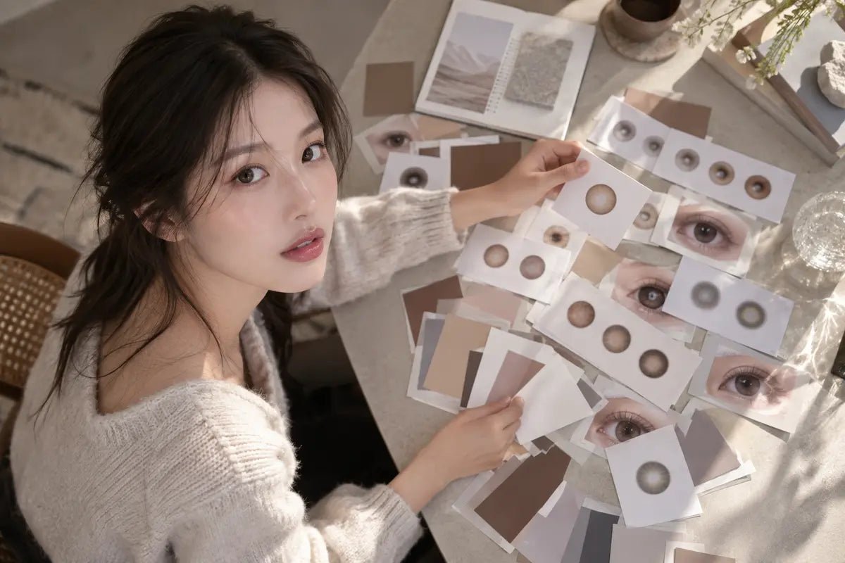 Why Korean Colored Contact Shade Names Vary Between Brands - KPOP2