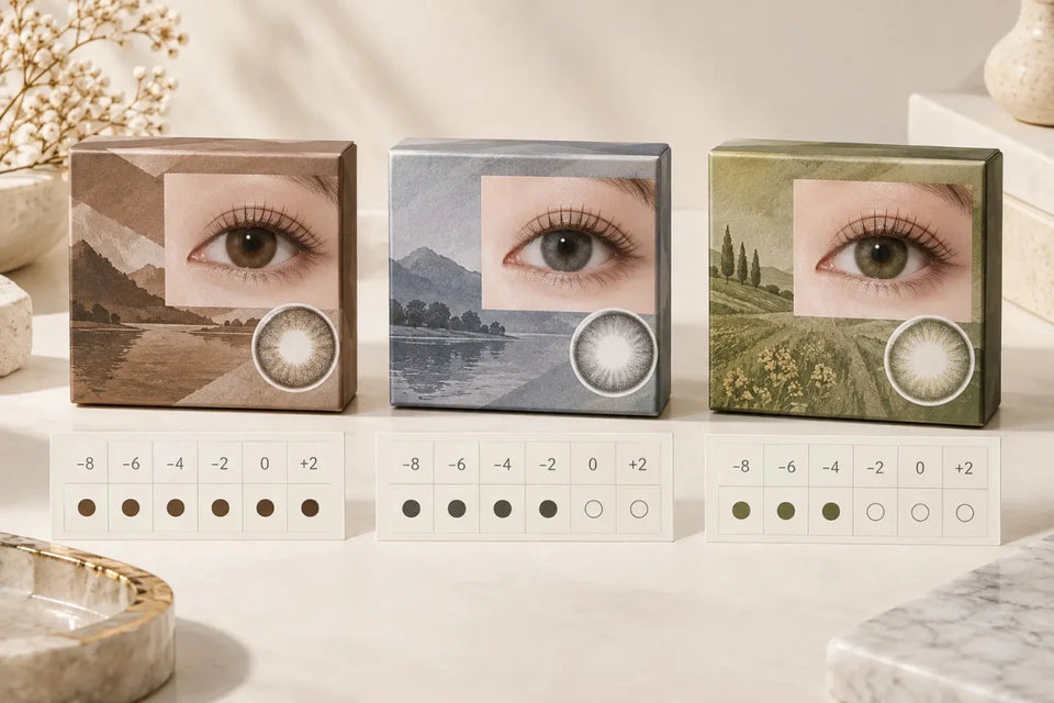 Why Prescription Ranges Differ Between Colors in One Lens Series - KPOP2