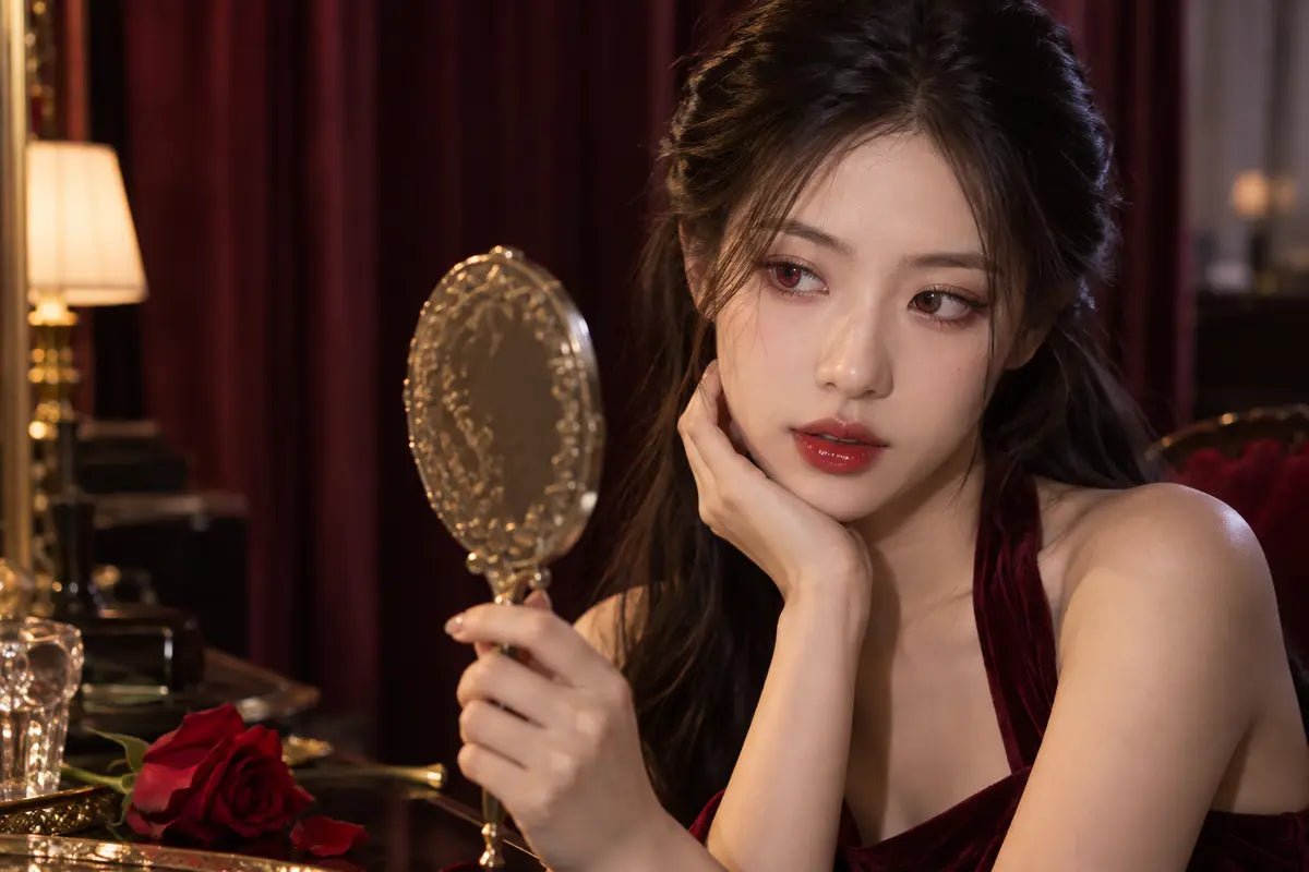 Wine Red vs Bright Red Contacts: Choosing the Right Intensity - KPOP2