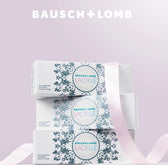 Bausch + Lomb Lacelle Twinkle Brown (30p) colored contact lens, 12.7mm graphic diameter, Daily wear