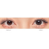 Olens Bigsome Gray — contact lens appearance comparison